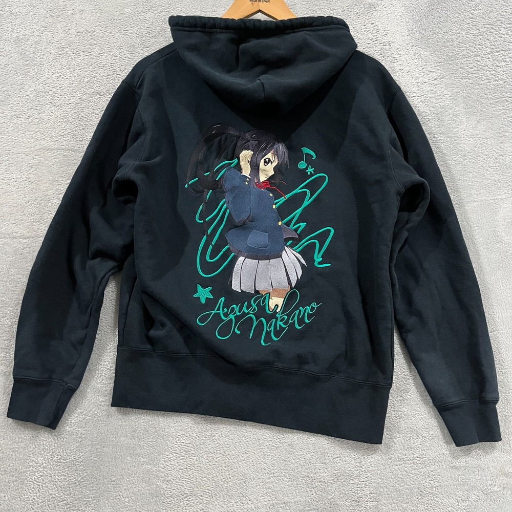 Japanese Anime‎ K-ON! Embroidered Hoodie Size Medium Azusa Nakano